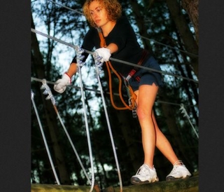  Sobre las vigas del parque 